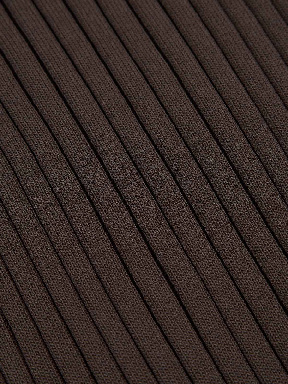 ASOBIO Knit Puff-Sleeve Top