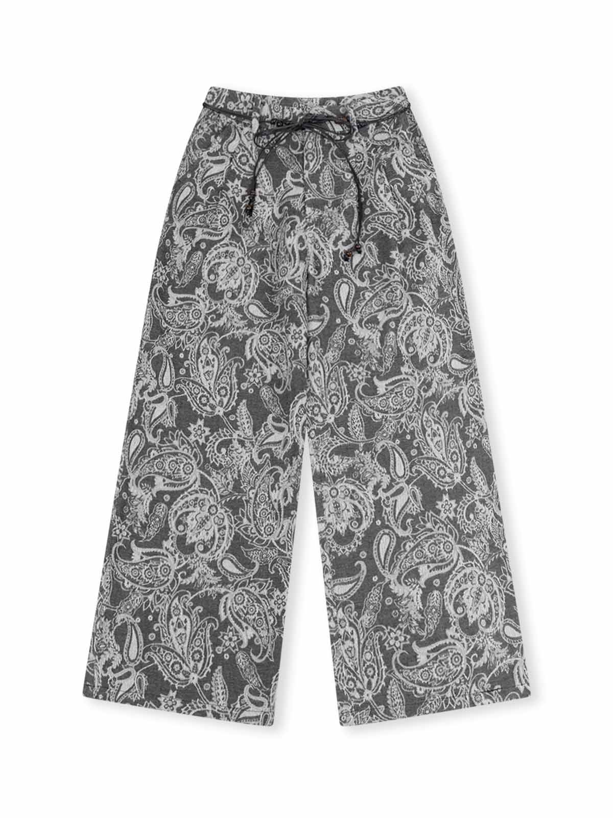 ASOBIO Paisley Print Pants