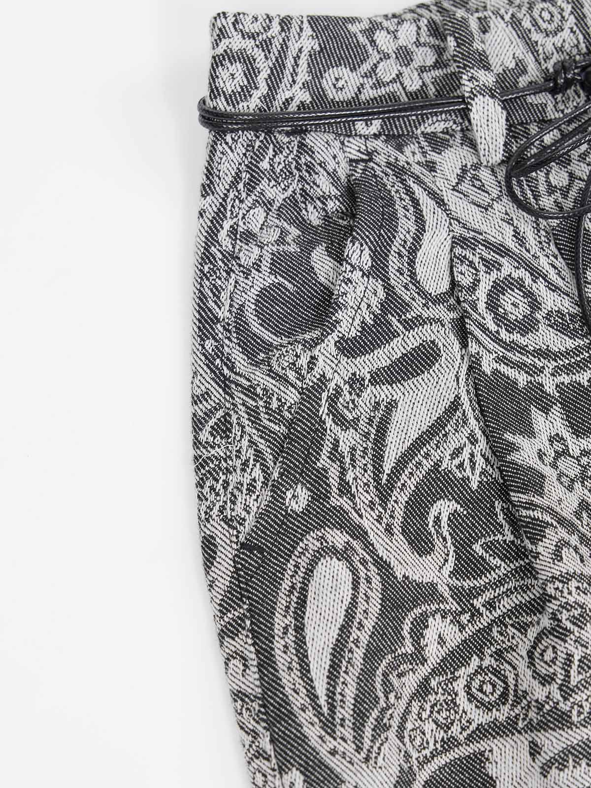 ASOBIO Paisley Print Pants