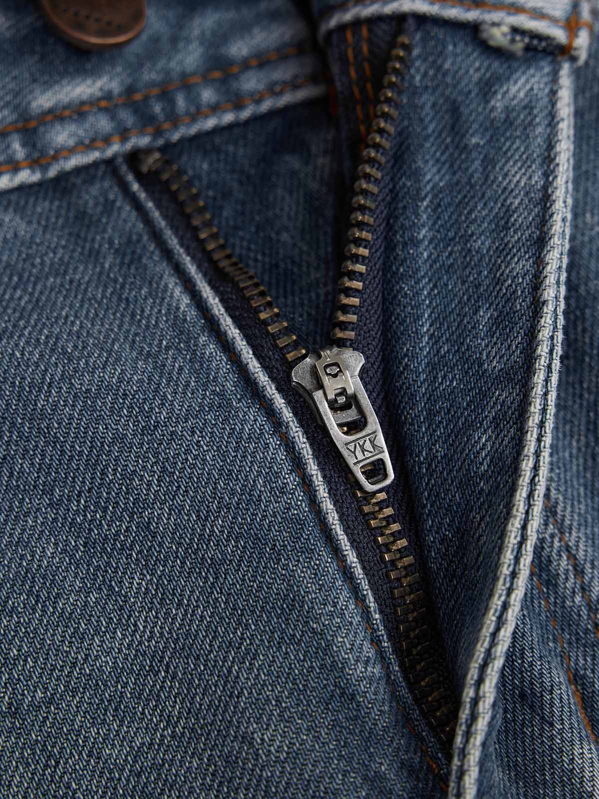 ASOBIO Mid-High Waist Flared Skinny Jeans