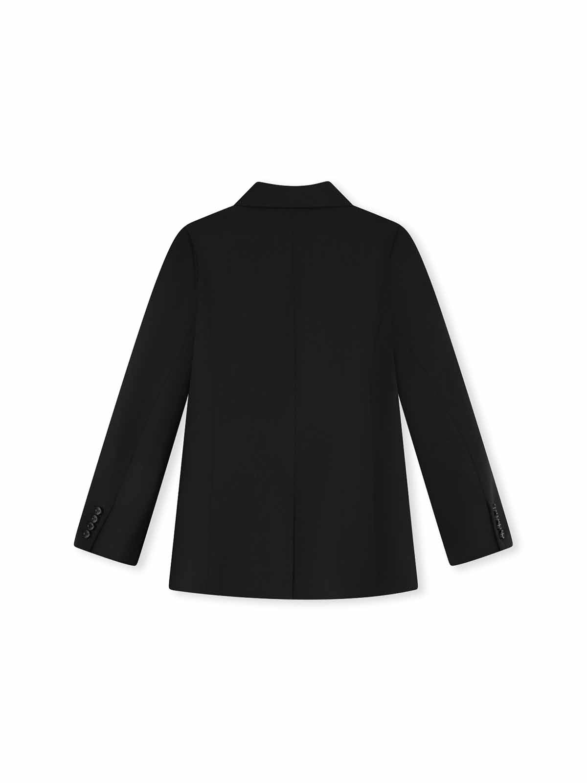 ASOBIO Wool Blend Blazer