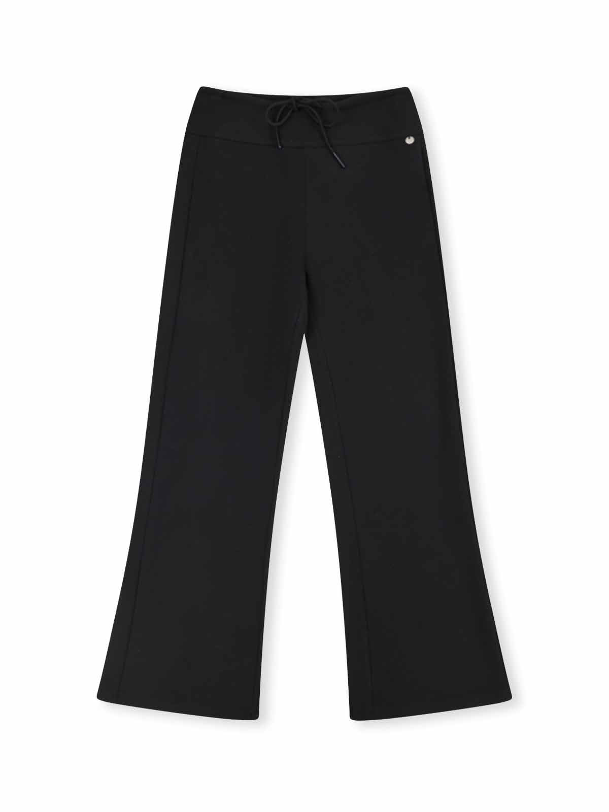 ASOBIO Wide-Leg Pull-On Sweatpants