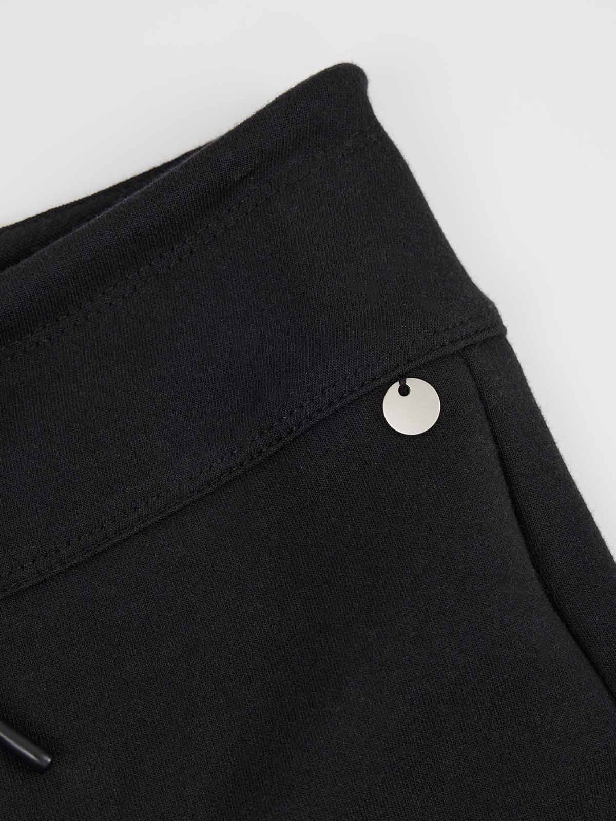 ASOBIO Wide-Leg Pull-On Sweatpants