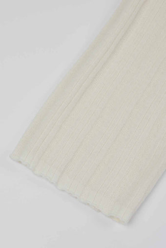 ASOBIO 100% Wool Ribbed Pullover Sweater
