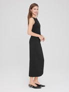 ASOBIO Tuck Midi Dress