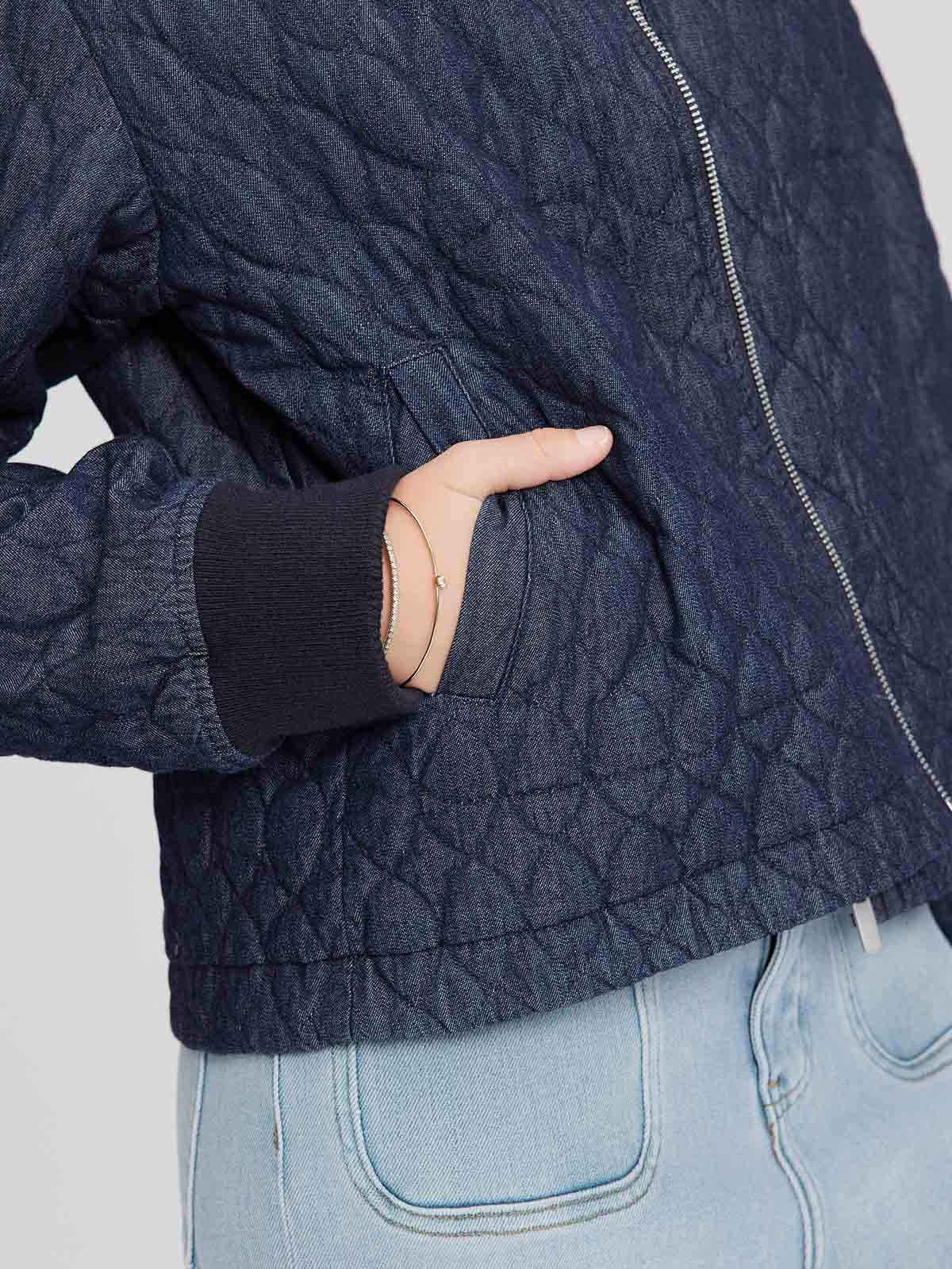 ASOBIO Denim Down Jacket