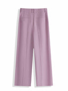 ASOBIO Relaxed Fit Straight-Leg Wool Blend Trousers