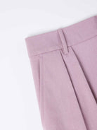 ASOBIO Relaxed Fit Straight-Leg Wool Blend Trousers