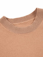 ASOBIO Lightweight 100% Wool Crewneck Top