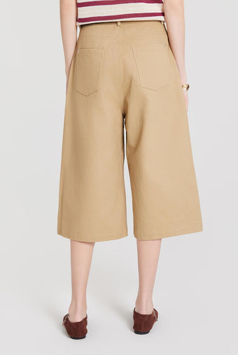 ASOBIO Cropped Straight Utility Pant