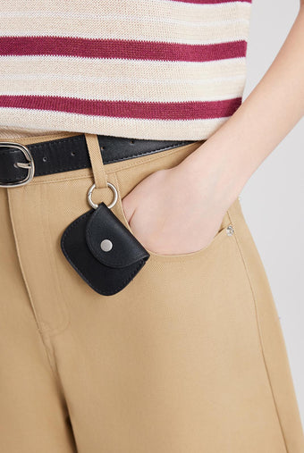 ASOBIO Cropped Straight Utility Pant