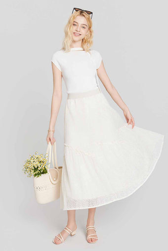 ASOBIO Lace Skirt