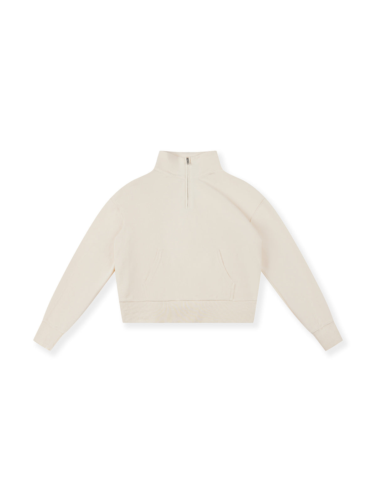 Cozy Fleece Boyfriend 1/2 Zip Sweatshirt