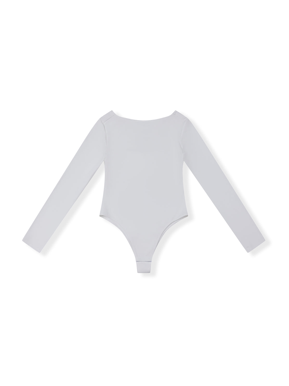 Body-hugging Boatneck Long-Sleeve Bodysuit