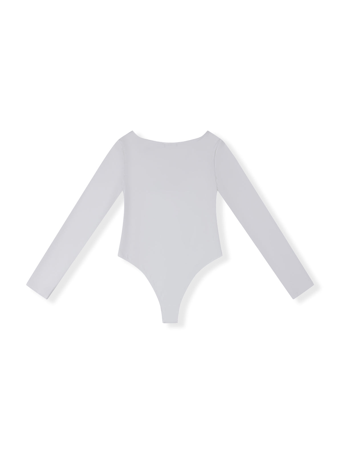 Body-hugging Boatneck Long-Sleeve Bodysuit