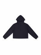 Cozy Drop Shoulder Half-Zip Pullover Hoodie