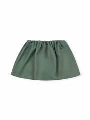 ASOBIO Satin Bubble Mini Skirt with Shorts