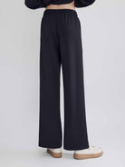 Mid-Rise Wide-Leg Cozy Sweatpants