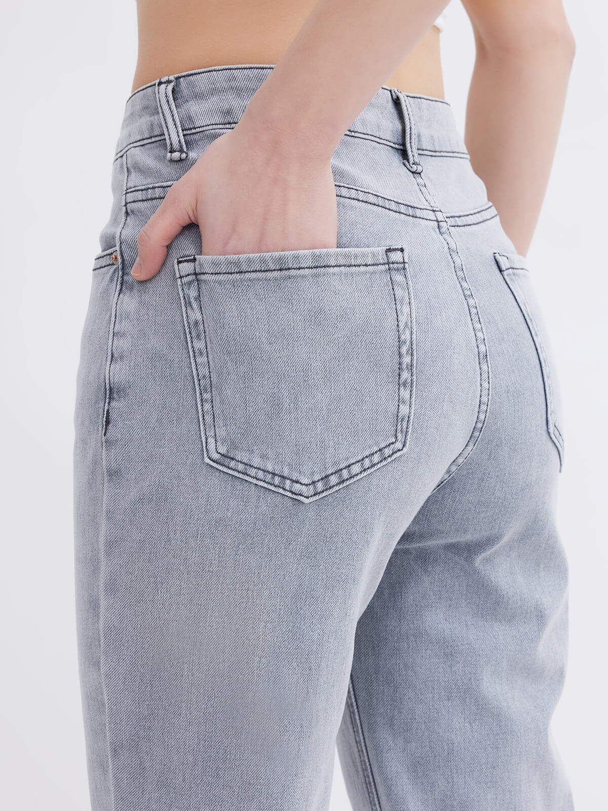 Ash Grey Jeans