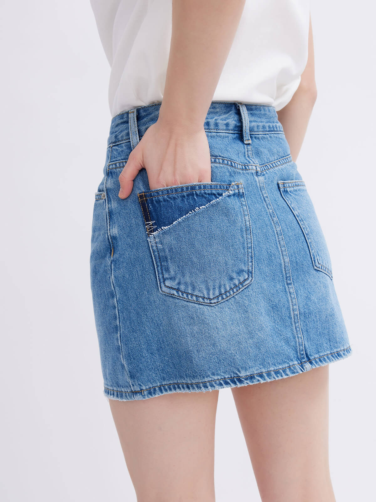 Women's Mini Denim Skirt