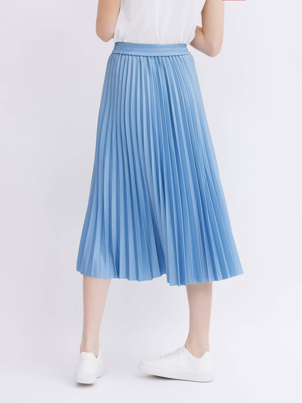 Light Blue Knitted Skirt