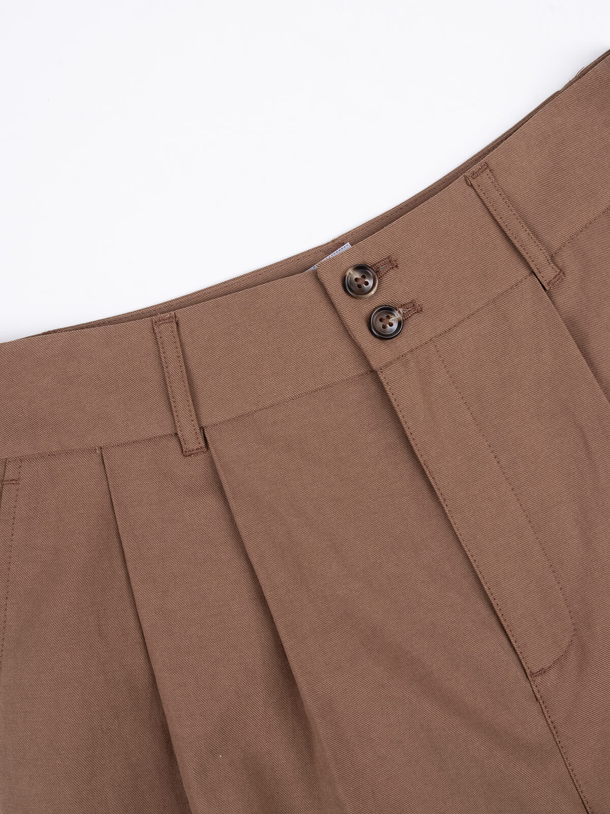 Women's Brown Tencel Pant